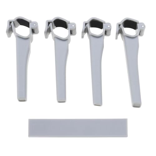 Oeudire 4-teiliges Fahrwerk, leichte, erhöhte Verlängerungsbeine, kompatibel mit 3 Pro Drone, Kratzfeste Landeverlängerungshalterung, 21 mm erhöhte Höhe von Oeudire