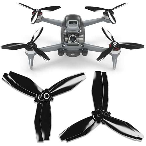 Oeudire Airscrew Ludicrous Propeller for FPV - Blau, 4 Stück(Svart) von Oeudire