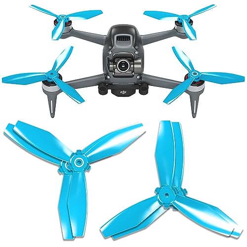 Oeudire Airscrew Ludicrous Propeller for FPV - Blau, 4 Stück(for 30degree-A) von Oeudire