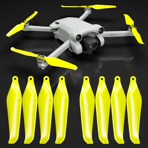 Oeudire Airscrew Stealth Propeller for 3 Pro & 4 Pro - Rot, 4 Propeller im Set(Electric) von Oeudire