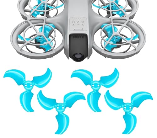 Airscrew Stealth Propeller for Neo - Blau, 4 Stück(for 30degree-A) von Oeudire