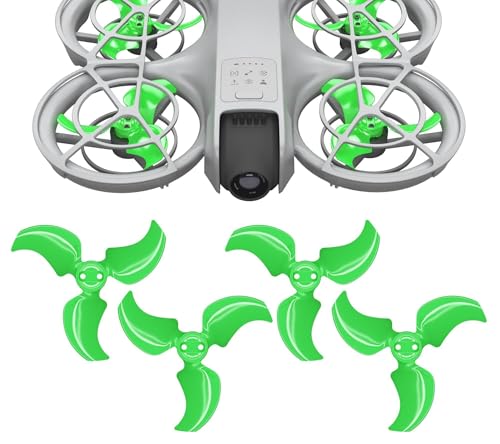 Oeudire Airscrew Stealth Propeller for Neo - Blau, 4 Stück(for 80degree) von Oeudire