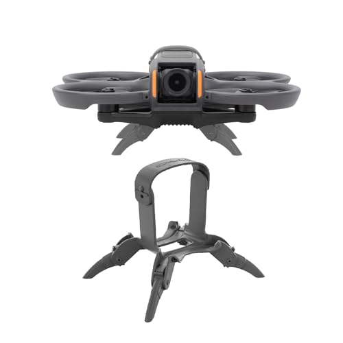 Oeudire Avata 2 Faltbares Schnellspann-Verlängerungsbein - Erhöhte Schutzhalterung for das Fahrwerk (Grau)(for T40 T20P Black) von Oeudire