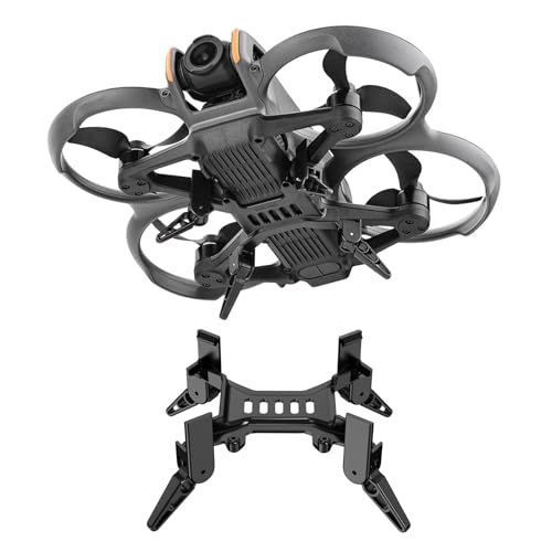 Oeudire Avata 2-Landegestell for DJI Avata 2-Drohnenzubehör, faltbares, verlängertes Landebein-Kit for DJI Avata 2-Drohnenschutz von Oeudire