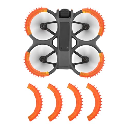 Oeudire Avata 2 Propellerschutz for DJI Avata 2 Drohne, Schutzstoßstange, kollisionssicherer, stoßfester Propellerschutz for DJI Avata 2 Zubehör (Orange)(Orange) von Oeudire