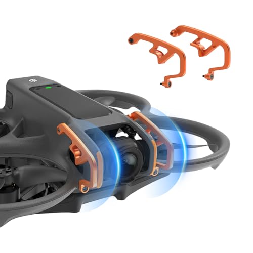 Oeudire Avata 2 Stoßstangenschutz, Gimbal-Schutz for DJI Avata 2, PTZ-Schutzleiste for Drohnenzubehör, Kameraschutzleiste aus Aluminiumlegierung for DJI Avata 2-Zubehör (Gimbal-Schutz) von Oeudire