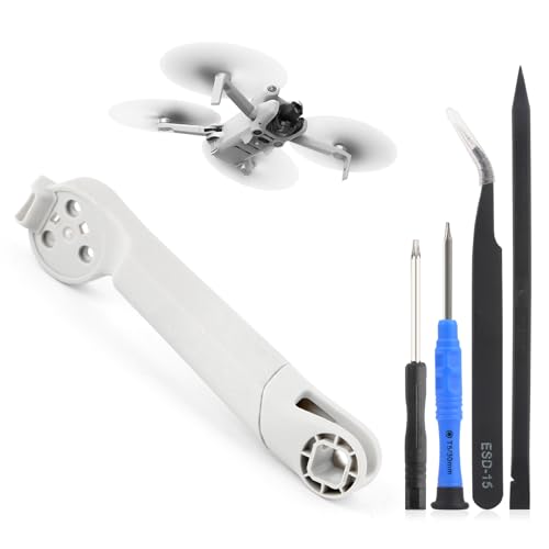 Oeudire Body-Arm-Shell for 4 Pro Arms Cover, Ersatz for 4 Pro Drone-Zubehörteile mit Reparaturwerkzeugen (rechte hintere Armabdeckung) von Oeudire