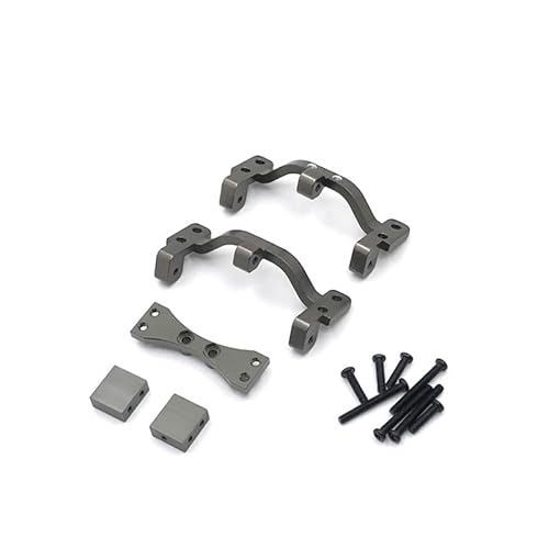 Oeudire C24 MN99S Metall Zugstange Montieren Sitz und Servo Halterung for MN D90 MN99S C14 C24 B14 B14 B24 RC Auto Upgrades Teile(for WPL Titanium) von Oeudire