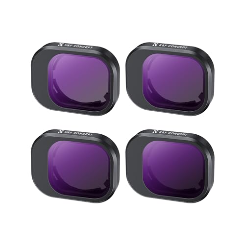 Oeudire Concept 6er-Pack ND-Kit, kompatibel mit 4 Pro, (ND4 ND8 ND16 ND32 ND64 ND1000), mehrfach beschichtetes optisches Neutraldichteglas(ND8+ND16+ND32+ND64) von Oeudire