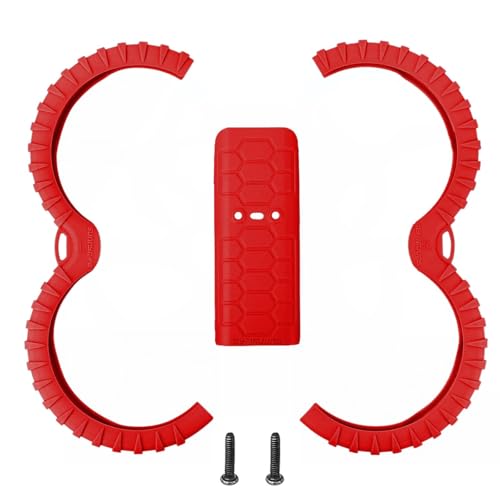 Oeudire Drohnenpropellerschutz und hintere Schutzhülle, Propellerzubehör for AVATA 2(Rood) von Oeudire