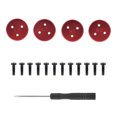 Oeudire Drohnenzubehör for Avata 2 Drohnenmotorabdeckung for Motorkappe aus Aluminiumlegierung, Kratzfeste Schutzhülle for Avata 2-Zubehör (rot)(Rood) von Oeudire