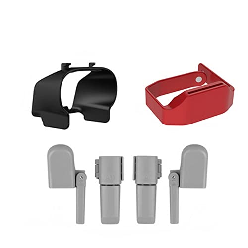 Oeudire Drohnenzubehör for Mavic 2, Propellerschutzabdeckung, Fahrwerksmotorabdeckung for 2, Gegenlichtblende, erhöhtes Stativzubehör (Farbe: A)(F) von Oeudire