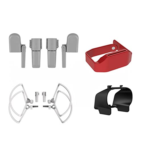 Oeudire Drohnenzubehör for Mavic 2, Propellerschutzabdeckung, Fahrwerksmotorabdeckung for 2, Gegenlichtblende, erhöhtes Stativzubehör (Farbe: A)(for T25p) von Oeudire