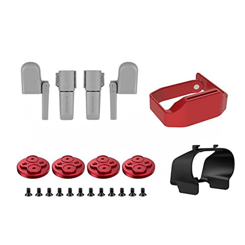 Oeudire Drohnenzubehör for Mavic 2, Propellerschutzabdeckung, Fahrwerksmotorabdeckung for 2, Gegenlichtblende, erhöhtes Stativzubehör (Farbe: A)(for T60) von Oeudire