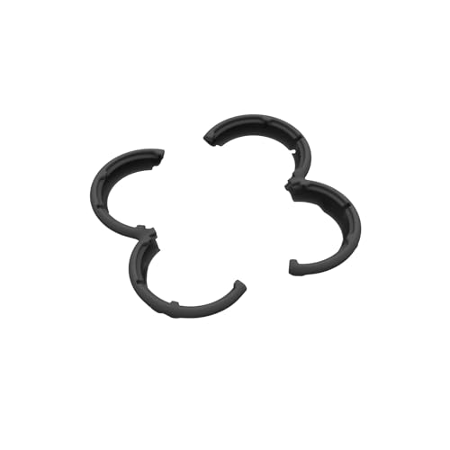 Oeudire Drohnenzubehör for Propellerschutz for Neo Antikollision for stoßdämpfende Ringstützen Schutzhülle for Neo for Drohnenzubehör (grau)(Svart) von Oeudire