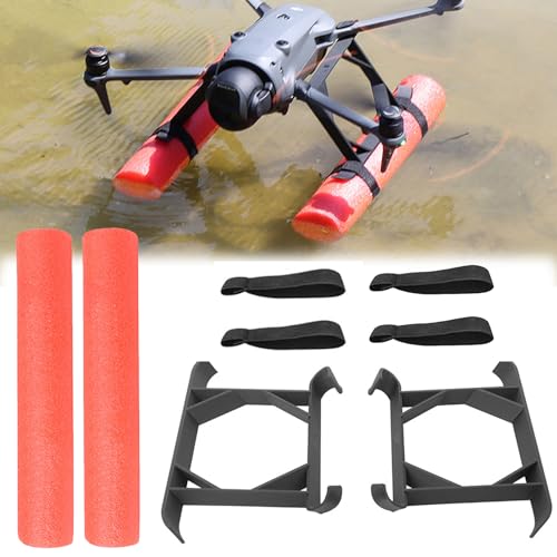 Oeudire Fahrwerk-Schwimmhilfe for Mavci 4 Pro, Drohnen-Wasserfahrwerk/Schwimmer-Stativständer/Auftriebsstab mit erweiterter Höhe/Kit-Zubehör Oeudire Fahrwerk-Schwimmhilfe for Mavci 4 Pro, Drohnen-Wasserfahrwerk/Schwimmer-Stativständer/Auftriebsstab mit erweiterter Höhe/Kit-Zubehör von Oeudire