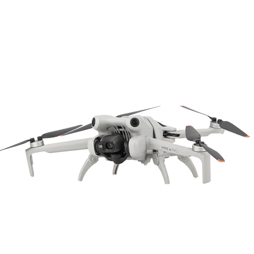 Oeudire Fahrwerksbein for 4 Pro, Erhöhung der Höhe um 30 cm, Leichter Drohnenzubehörhalter, Schnellverschluss-Höhenverlängerer (grau)(for T40 T20P Black) von Oeudire