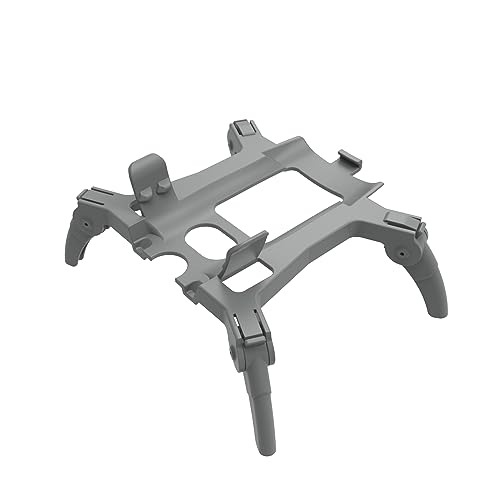 Oeudire Fahrwerksbein for Air 3, faltbar, Erhöhung der Höhe um 30 cm, Leichter Drohnenzubehörhalter, Schnellverschluss-Höhenverlängerer (grau)(for T40 T20P Black) von Oeudire