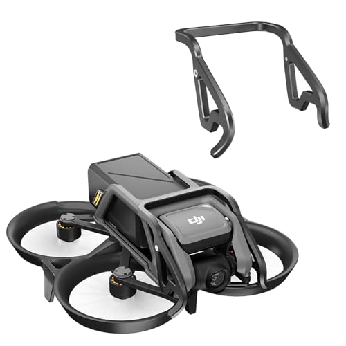 Oeudire GAEKOL Avata-Landegestell und Akku-Anti-Release-Schnalle for DJI Avata, faltbares erweitertes Kit und Heckflügel mit geringem Luftwiderstand for DJI Avata-Drohnenzubehör(Gimbal Bumper) von Oeudire