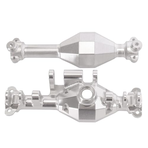 Oeudire H12Y 1/12 Ferngesteuerter Stoßdämpferturm for die Frontstoßstange mit Zubehör for Upgrades und Modifikationen aus Schwermetall(Rear axle housing S) von Oeudire
