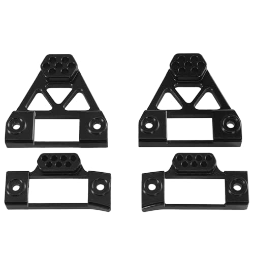 Oeudire H12Y 1/12 Ferngesteuerter Stoßdämpferturm for die Frontstoßstange mit Zubehör for Upgrades und Modifikationen aus Schwermetall(Suspension Frame BK) von Oeudire