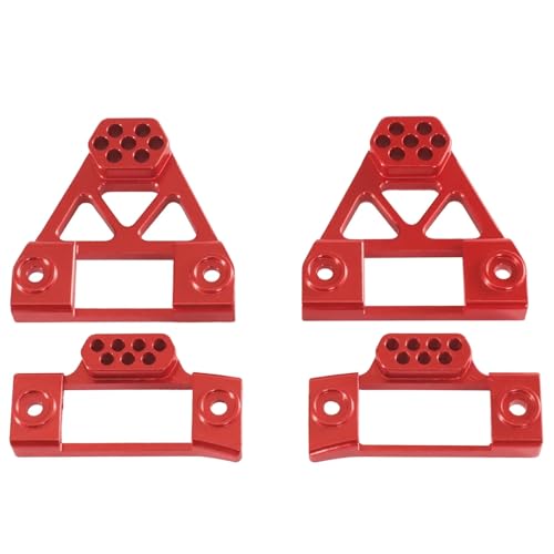 Oeudire H12Y 1/12 Ferngesteuerter Stoßdämpferturm for die Frontstoßstange mit Zubehör for Upgrades und Modifikationen aus Schwermetall(Suspension Frame R) von Oeudire