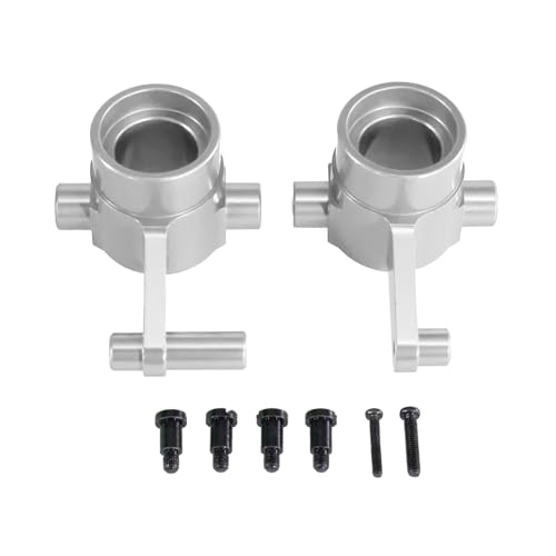 Oeudire Huang BO HZ ZP1001 ZP1002 ZP1003 ZP1004 ZP1006 ZP1007 ZP1008 ZP1009/10 1/10 RC Auto Upgrade Metall Lenkbecher Teile Zubehör(Silver) von Oeudire