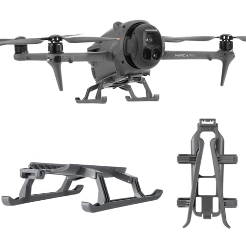 Oeudire Landegestell for Mavic 4 Pro Drohne, faltbar, erhöht die Höhe um 30 mm von Oeudire