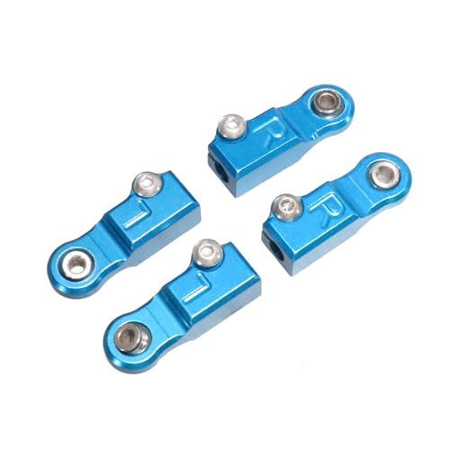 Oeudire M3 Loch Metall zugstange Ball Kopf geeignet for 1/10 10208 V2 V3 1/7 7303 Fernbedienung Auto Upgrade zubehör(2 Pairs B) von Oeudire