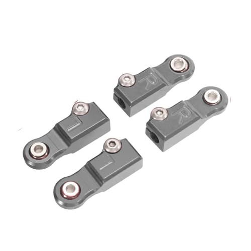 Oeudire M3 Loch Metall zugstange Ball Kopf geeignet for 1/10 10208 V2 V3 1/7 7303 Fernbedienung Auto Upgrade zubehör(2 Pairs T) von Oeudire