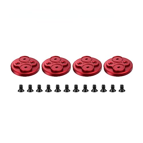 Oeudire Mavic 3 2 1 Motorabdeckkappe, Drohne, staubdicht, Motorschutz, Schutzzubehör for Mavic 2 SE 3 Pro (für 1 SE 3 3Pro, Rot)(for Mini 2 SE Red) von Oeudire