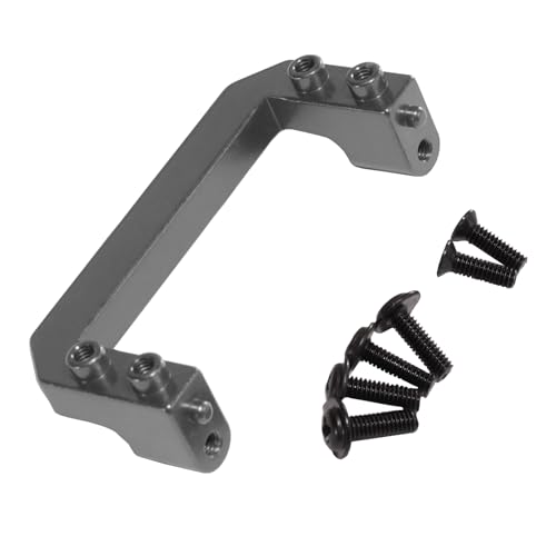 Oeudire Metall-Servo-Montagehalterung geeignet for 12428 12423 12427 12429 Fernbedienung Auto Upgrade Zubehör Teile(Titanium) von Oeudire