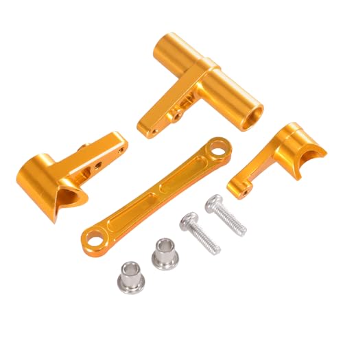 Oeudire Metall-Upgrade C-Sitz Schwinge Lenkung Tasse for 1/10 104009 104010 1/12 12402-A 12404 12409 RC Auto Teile(Direction Group G) von Oeudire