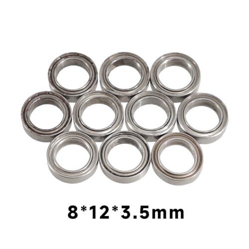 Oeudire Metall-Upgrade vorne und hinten Schwinge BaseC Lenkung Cup mit Lager for 1/18 184008 A959 A969 A979 184011 RC Autoteile(10PCS) von Oeudire