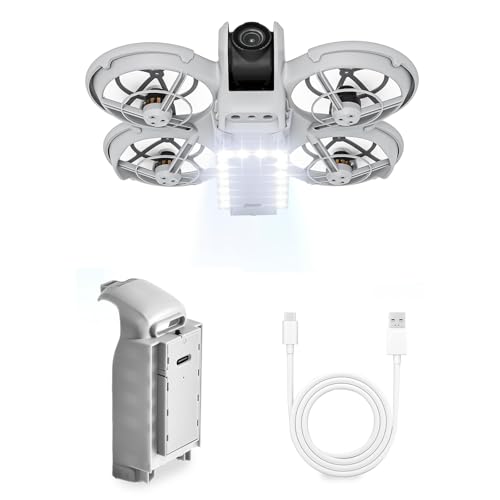 Oeudire Neo-Nachtlicht-Landegestell – Batterieschutz for Neo-Zubehör, LED-Licht-Landebeine, Batterieschutz, 2-in-1-Kit, wiederaufladbare LED-Nachtfluglichter von Oeudire
