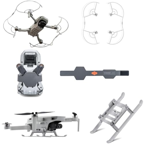 Oeudire Propellerschutz + Fahrwerk + Propellerhalter for 4K/Mini 2 SE/Mini 2 (3-teiliges Set) von Oeudire