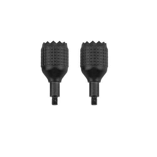 Oeudire Rutschfester Daumenwippe for DJI Avata 2/Avata/FPV-Drohne for DJI FPV-Fernbedienung 3/2 Sticks, Ersatz-Daumen-Joystick, Ersatzsender-Zubehör AT-9631 (Schwarz) von Oeudire