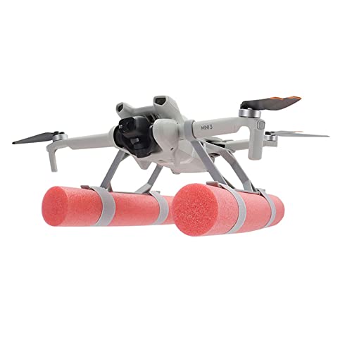 Oeudire Schwimmendes Erweiterungskit for 3/3 Pro-Drohnen, Landung auf dem Wasser, Auftrieb, erweitertes Flugzeugfahrwerk, Trainingskufen, Drohnenzubehör CQT 913492 (Typ B)(Type B) von Oeudire