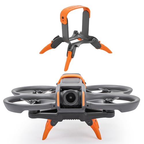 Oeudire WOENJO Avata 2 Landegestellbein, faltbares Verlängerungsset for DJI Avata 2 Drohnenzubehör, Höhenverlängerungsbein for DJI Avata 2 Drohne von Oeudire