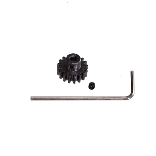 Oeudire for 1/12 124006 12423 12427 12428 12429 RC Auto Metall Upgrade Teile Zubehör Motor Getriebe Reduktion Getriebe(Motor Teeth) von Oeudire