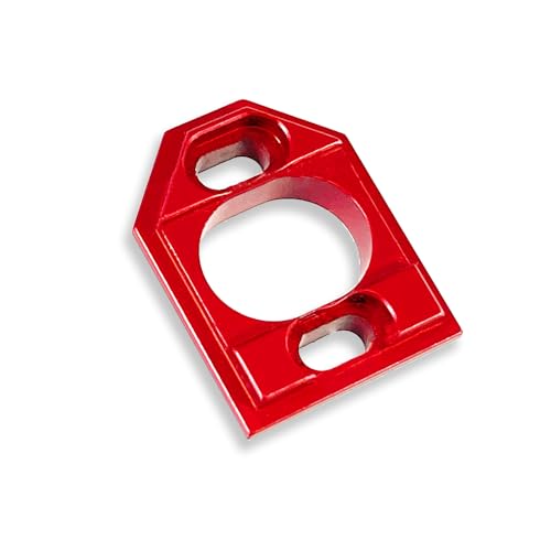 Oeudire for 1/14 14210 1/16 ferngesteuertes Upgrade RC-Auto Metallmotor Verstellbarer Fester Sitzmotor Feste Sitzteile(Rood) von Oeudire