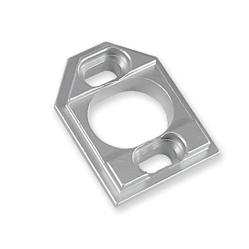 Oeudire for 1/14 14210 1/16 ferngesteuertes Upgrade RC-Auto Metallmotor Verstellbarer Fester Sitzmotor Feste Sitzteile(Silver) von Oeudire