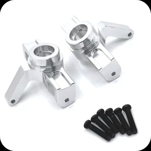 Oeudire for 1/16 16207 16208 16209 16210 H6V3 M162 M163RC Auto Metall Upgrade Zubehör Lenkung Tasse(Silver) von Oeudire