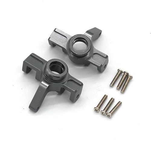 Oeudire for 1/16 16207 16208 16209 16210 H6V3 M162 M163RC Auto Metall Upgrade Zubehör Lenkung Tasse(Titanium) von Oeudire