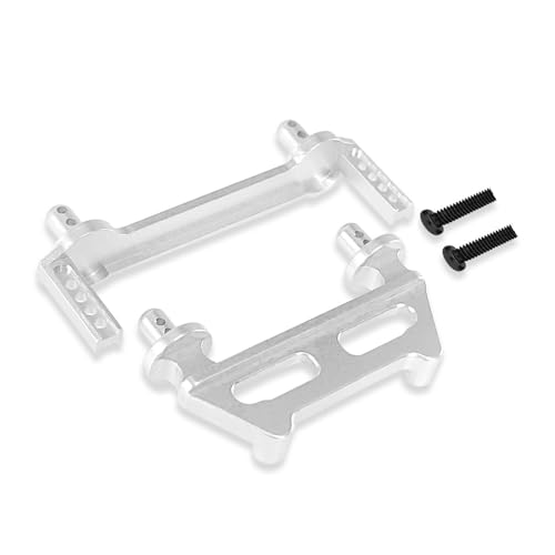 Oeudire for 1/16 16208 16209 H16 H16BM RC Auto Metall Upgrade Teile F/R Karosseriesäulen(Silver) von Oeudire