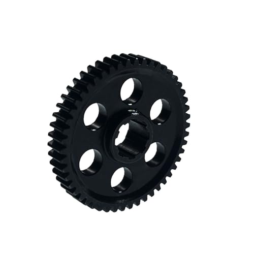 Oeudire for Alle 1/14 1/16 Scale Scale RC Car Upgrade-Zubehör 45 Gauge Stahl Stirnrad mit Ritzel, Upgrade-Ersatzteile(Reduction Gear) von Oeudire