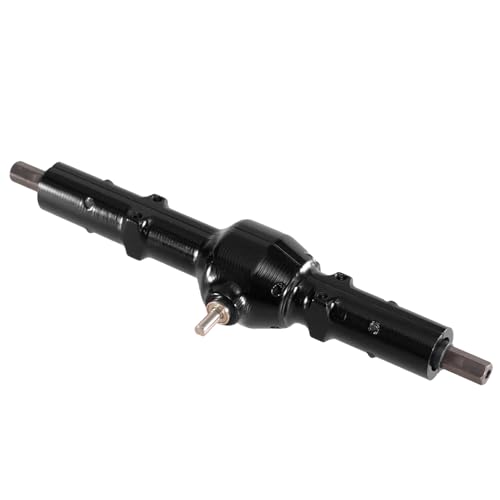 Oeudire for B16 B36 FAYEE JJRC und andere 1/16 Sechsradantrieb RC-Autozubehörteile aus Metall, Vorder-, Mittel- und Hinterachse(Black Rear axle) von Oeudire
