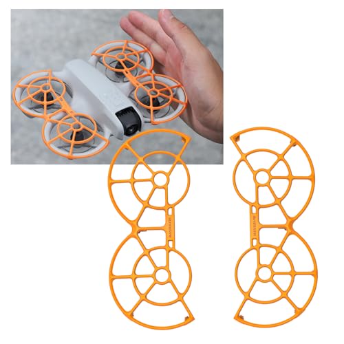 Propellerschutz-Ersatz for NEO-Drohne, Schutzringabdeckung gegen Kollisionen (rot)(for T50 T25 orange) von Oeudire