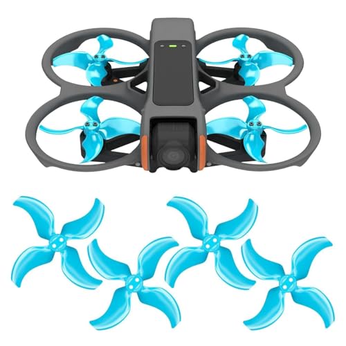 Stealth-Propeller for DJI Avata 2 – Schwarz, 4 Stück(Blauw) von Oeudire