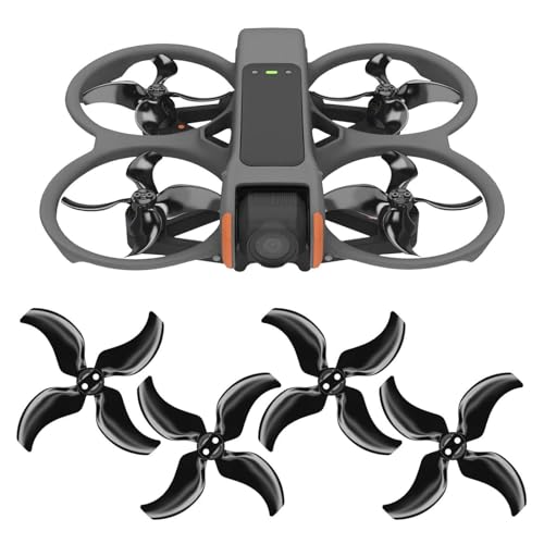 Stealth-Propeller for DJI Avata 2 – Schwarz, 4 Stück(Svart) von Oeudire